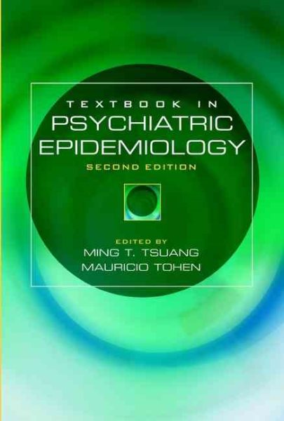 Textbook in Psychiatric Epidemiology cover