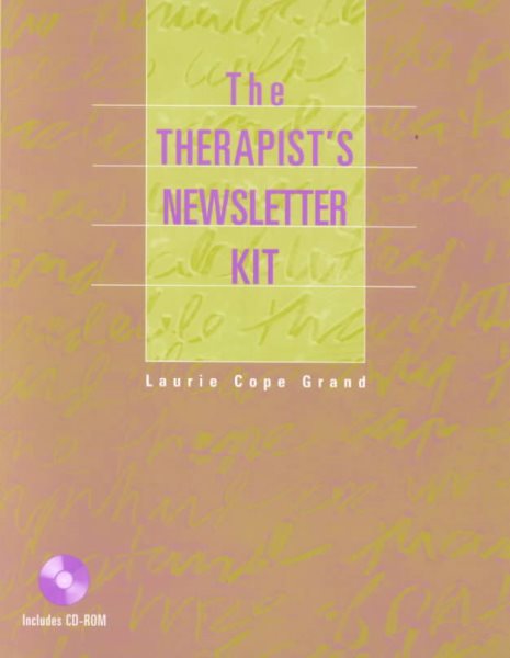 The Therapist's Newsletter Kit cover