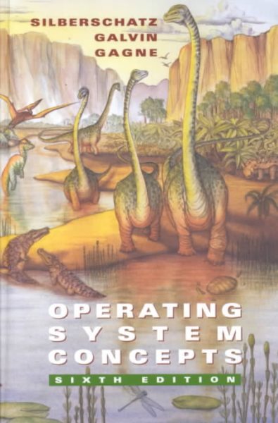 Operating System Concepts, 6th Edition cover