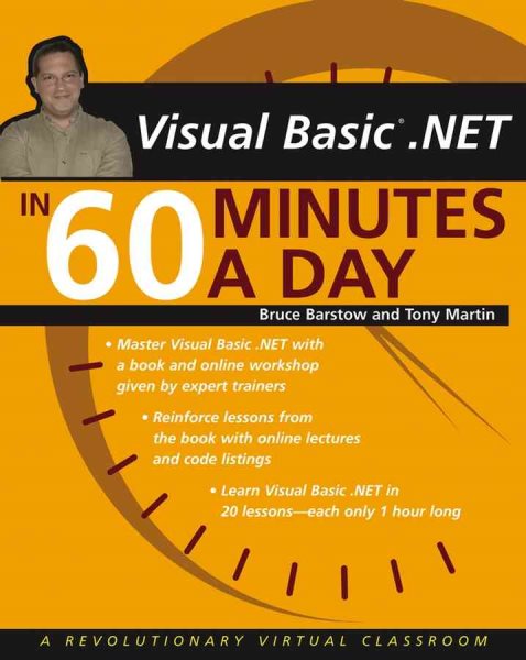 VB .NET in 60 Minutes a Day cover