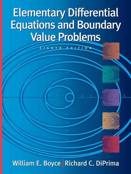 Elementary Differential Equations and Boundary Value Problems , 8th Edition, with ODE Architect CD cover