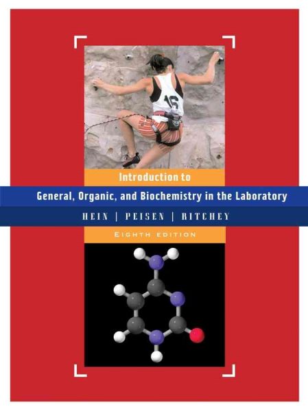 General, Organic & Biochemistry in the Laboratory, Introduction to cover