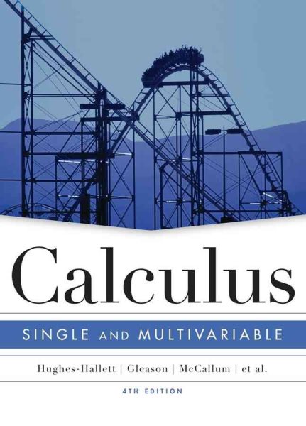 Calculus: Single and Multivariable cover