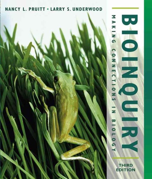 Bioinquiry: Making Connections in Biology, 3rd Edition cover