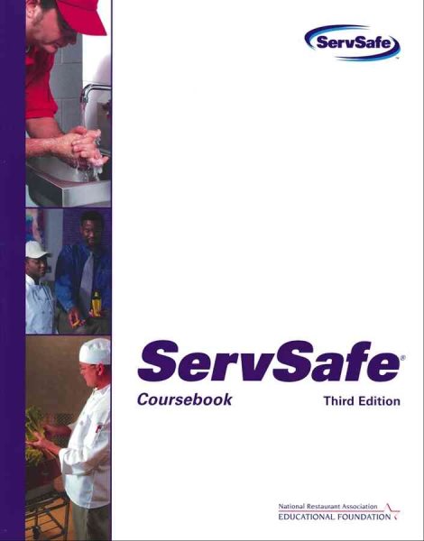 ServSafe: Coursebook with the Scantron Certification Exam Form cover