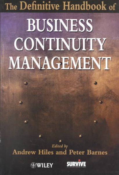 Definitive Hdbk of Business Continuity cover
