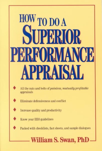 How to Do a Superior Performance Appraisal cover