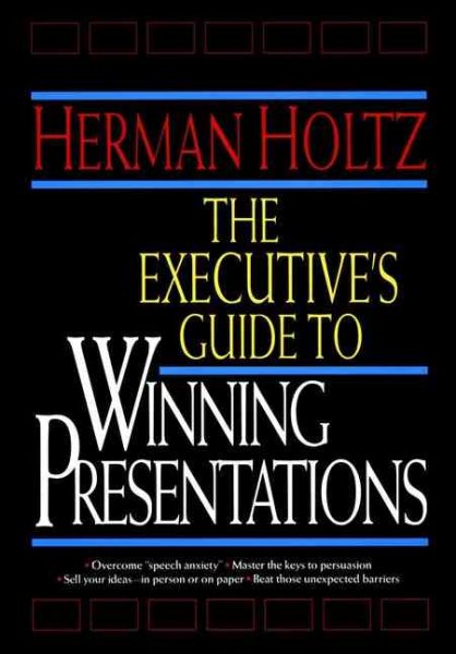 The Executive's Guide to Winning Presentations cover