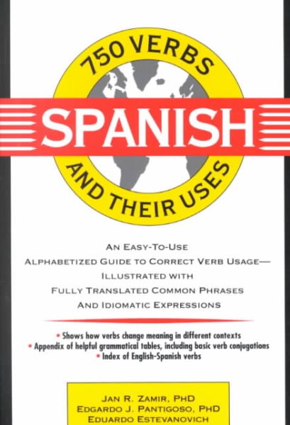 750 Spanish Verbs and Their Uses cover