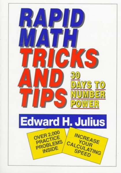 Rapid Math Tricks & Tips: 30 Days to Number Power cover