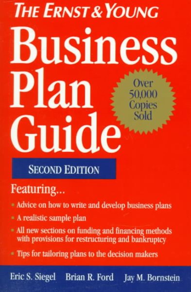 The Ernst & Young Business Plan Guide cover