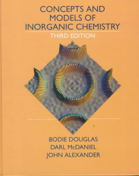 Concepts and Models of Inorganic Chemistry cover