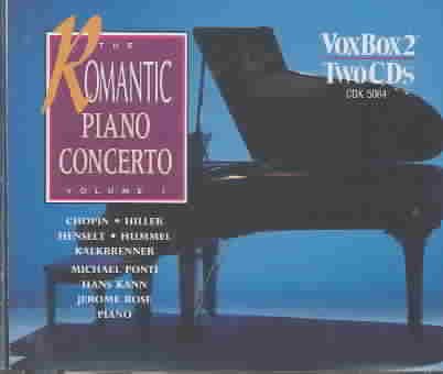 The Romantic Piano Concerto, Vol. 1 cover