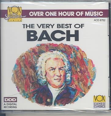 Very Best of Bach cover