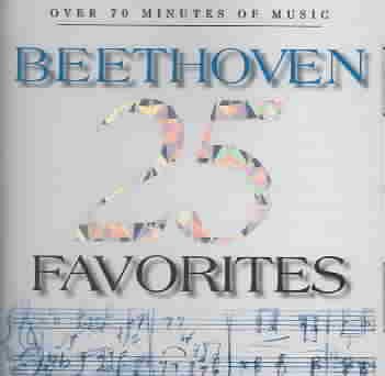 25 Beethoven Favorites cover