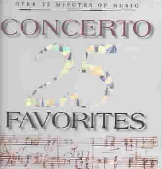 25 Concerto Favorites cover
