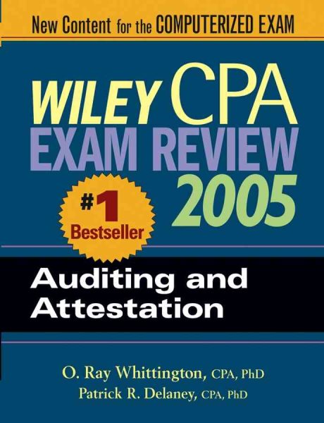 Wiley CPA Examination Review 2005, Auditing and Attestation (Wiley Cpa Examination Review Auditing) cover