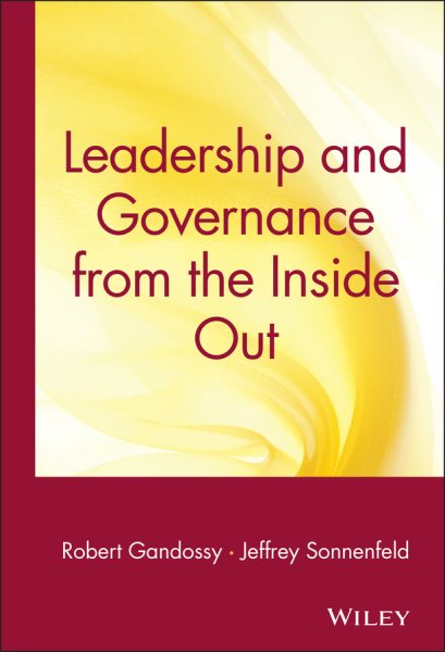 Leadership and Governance from the Inside Out cover