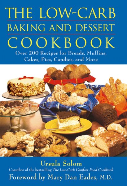 The Low-Carb Baking and Dessert Cookbook cover