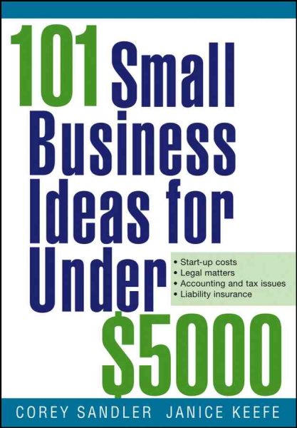 101 Small Business Ideas for Under $5000 cover