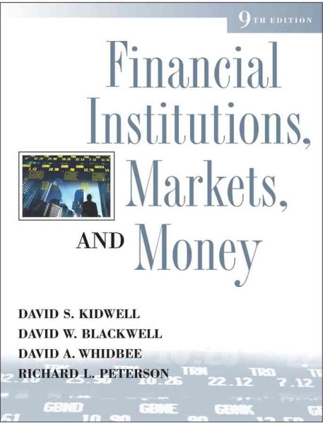 Financial Institutions, Markets, and Money cover