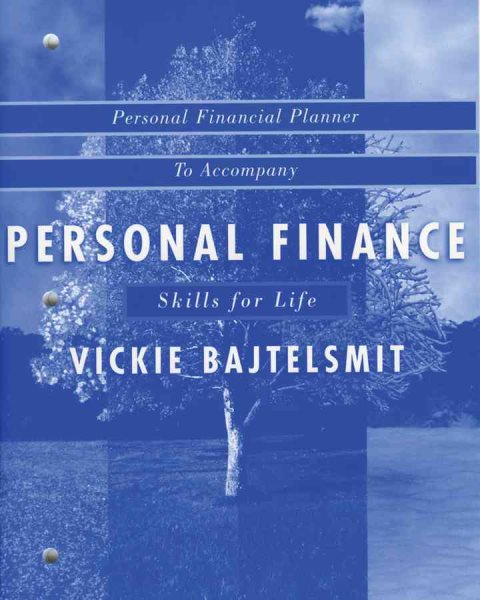 Financial Planner to accompany Personal Finance