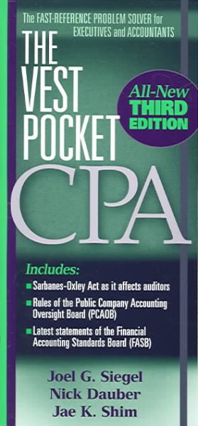 The Vest Pocket CPA cover