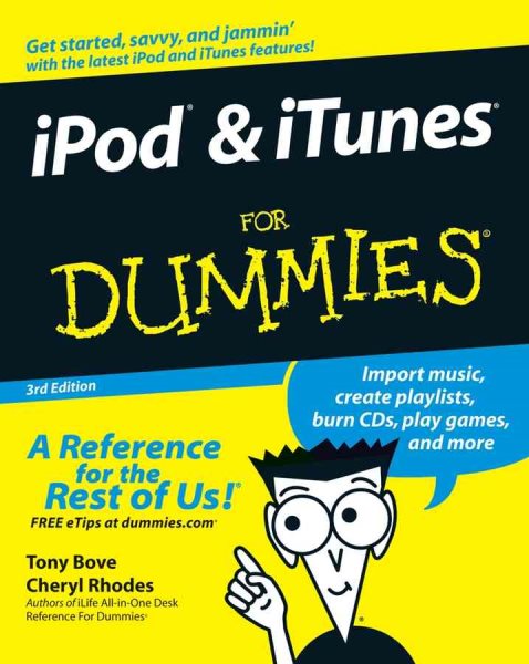 iPod & iTunes For Dummies, 3rd Edition cover