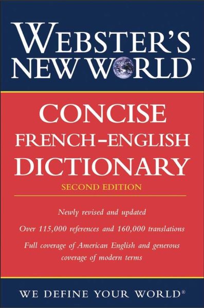 Webster's New World Concise French Dictionary cover