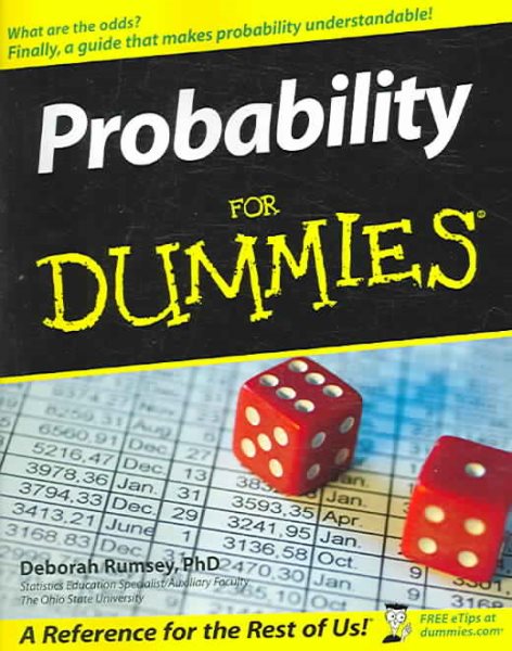 Probability For Dummies cover