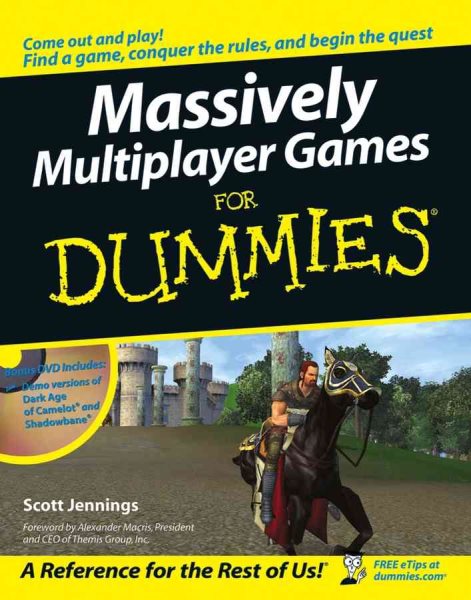 Massively Multiplayer Games For Dummies cover