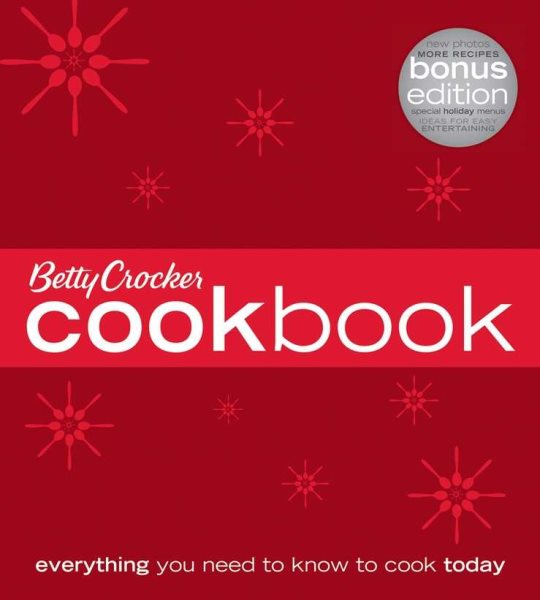 Betty Crocker Cookbook (Holiday Bonus Edition) cover