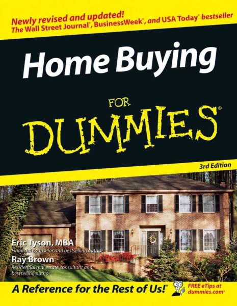 Home Buying For Dummies, 3rd edition cover