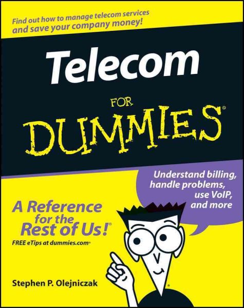 Telecom For Dummies cover