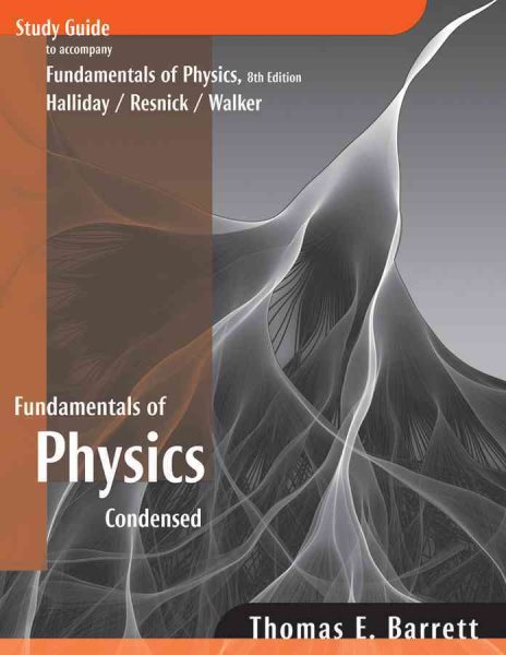 Fundamentals of Physics, Student Study Guide