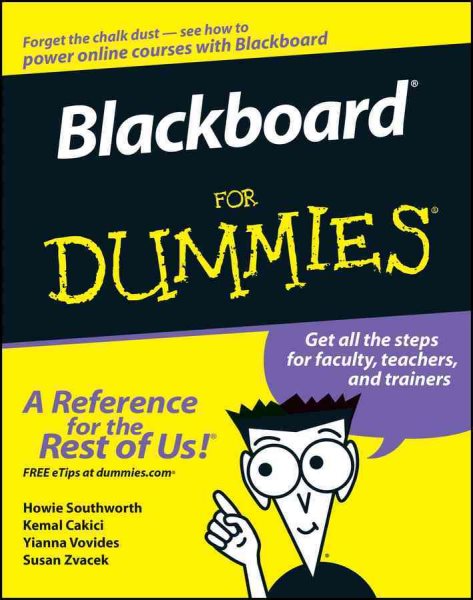 Blackboard For Dummies cover