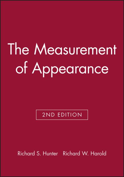 The Measurement of Appearance, 2nd Edition cover