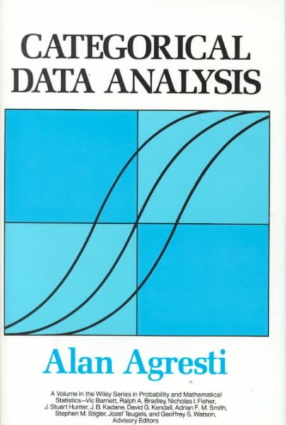 Categorical Data Analysis, (Wiley Series in Probability and Mathematical Statistics, Applied Probability and Statistics) cover