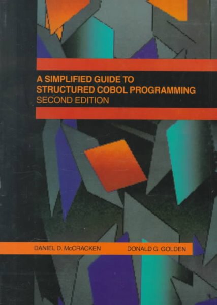 A Simplified Guide to Structured COBOL Programming cover