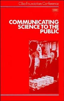 Communicating Science to the Public cover
