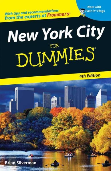 New York City For Dummies (Dummies Travel) cover