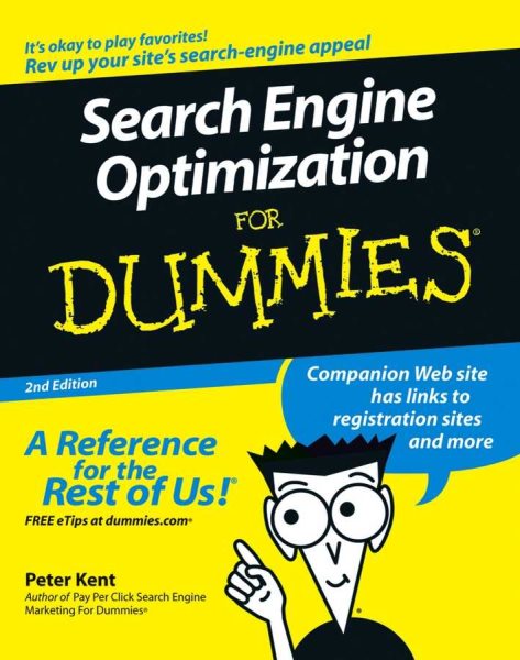 Search Engine Optimization For Dummies, Second Edition cover