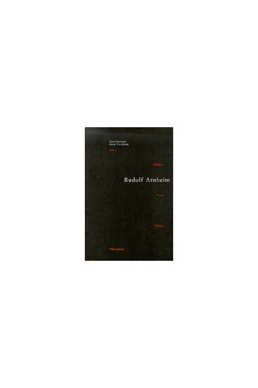 Rudolf Arnheim: Revealing Vision cover