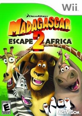 Madagascar 2: Escape 2 Africa - Wii cover