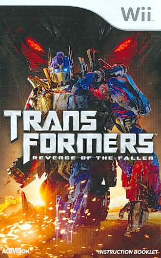 Transformers: Revenge of the Fallen - Nintendo Wii cover