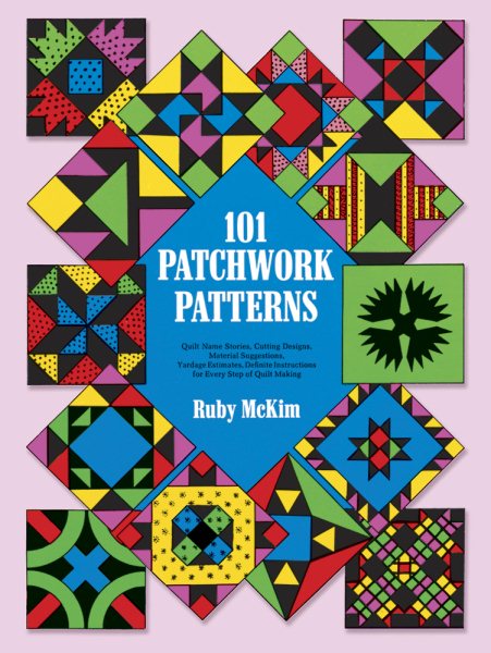 101 Patchwork Patterns (Dover Quilting) cover