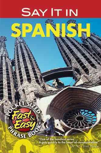 Say It in Spanish (American) (Dover Language Guides Say It Series) cover