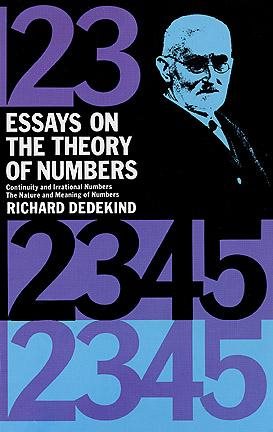 Essays on the Theory of Numbers (Dover Books on Mathematics) cover