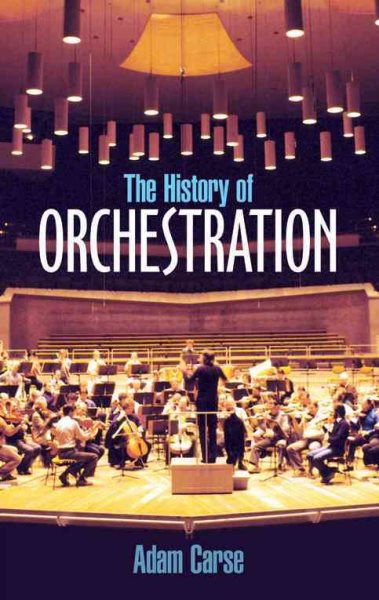 The History of Orchestration (Dover Books on Music) cover