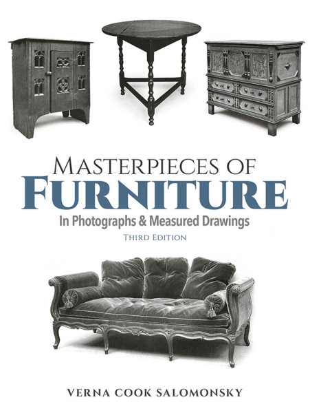 Masterpieces of Furniture in Photographs and Measured Drawings cover